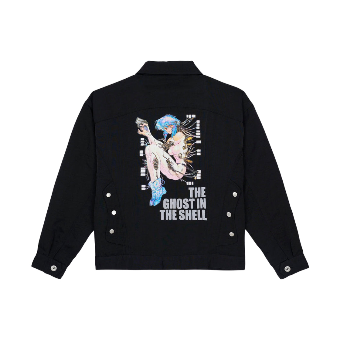 브레인 데드 x 공각기동대 타이탄 봄버 자켓 블랙(Brain Dead x Ghost In The Shell Titan Bomber Jacket Black)