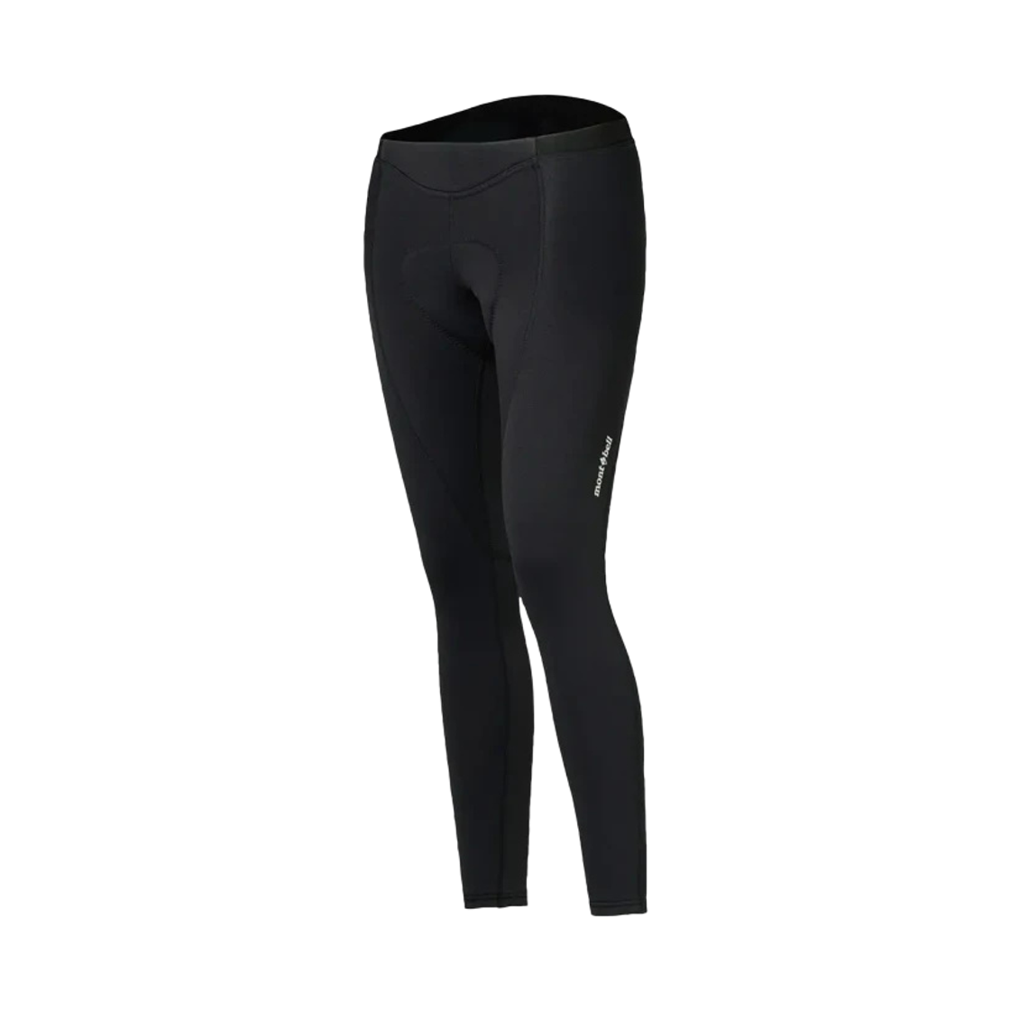 (W) 몽벨 사이클링 타이츠 블랙((W) Montbell Cycling Tights Black)