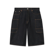 Kenzo Monkey Fit Short Rinse Blue Denim - 26SS