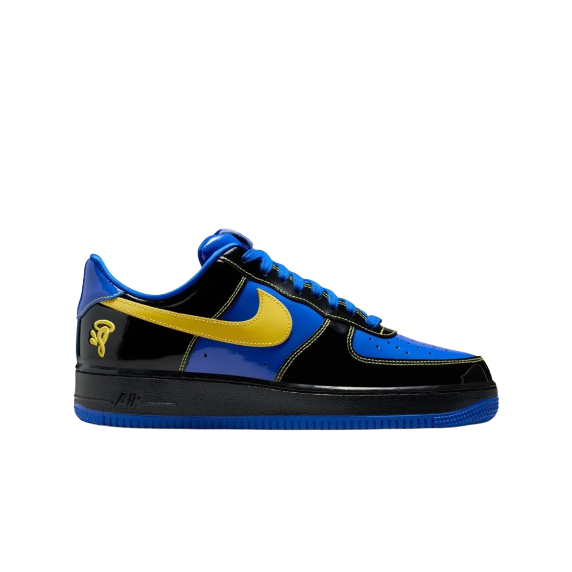 나이키 x 시나 에어포스 1 로우 블랙 옵틱 옐로우(Nike x Syna Air Force 1 Low Black Optic Yellow)