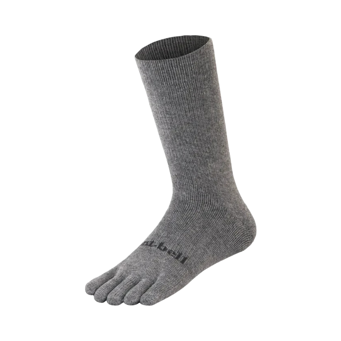 1118612 Montbell Wickron Trekking 5 Toe Socks Heather Gray