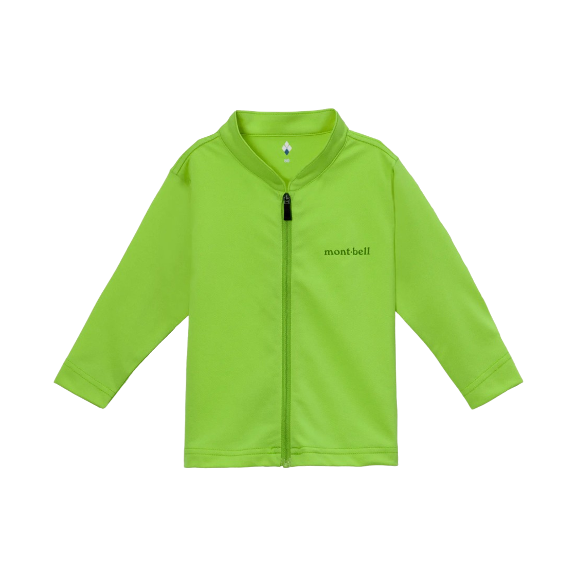 1114944 (Baby) Montbell Wickron UV-Tect Full-Zip Shirt Green