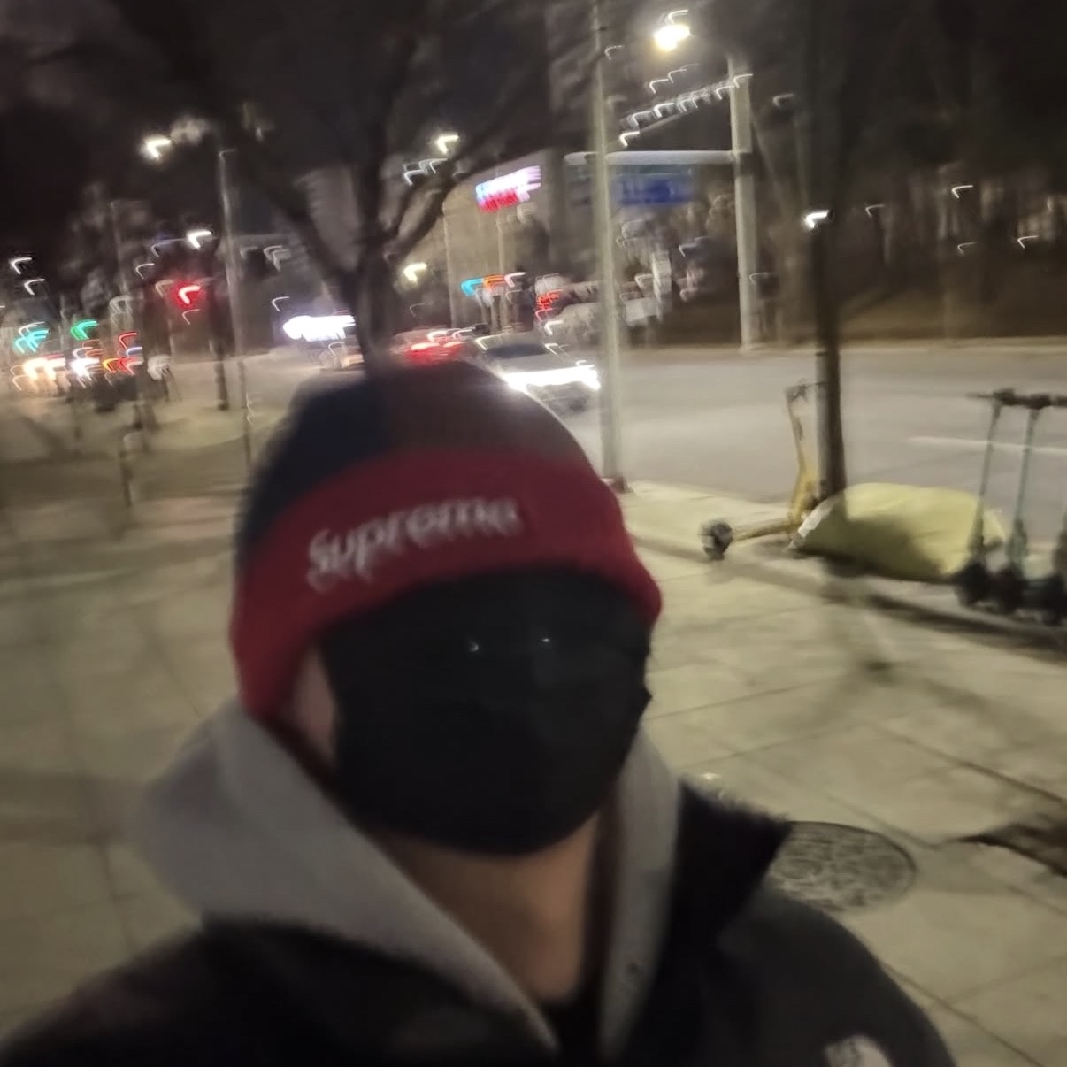 Supreme New Era Box Logo Beanie Multicolor - 24FW 착용 스타일