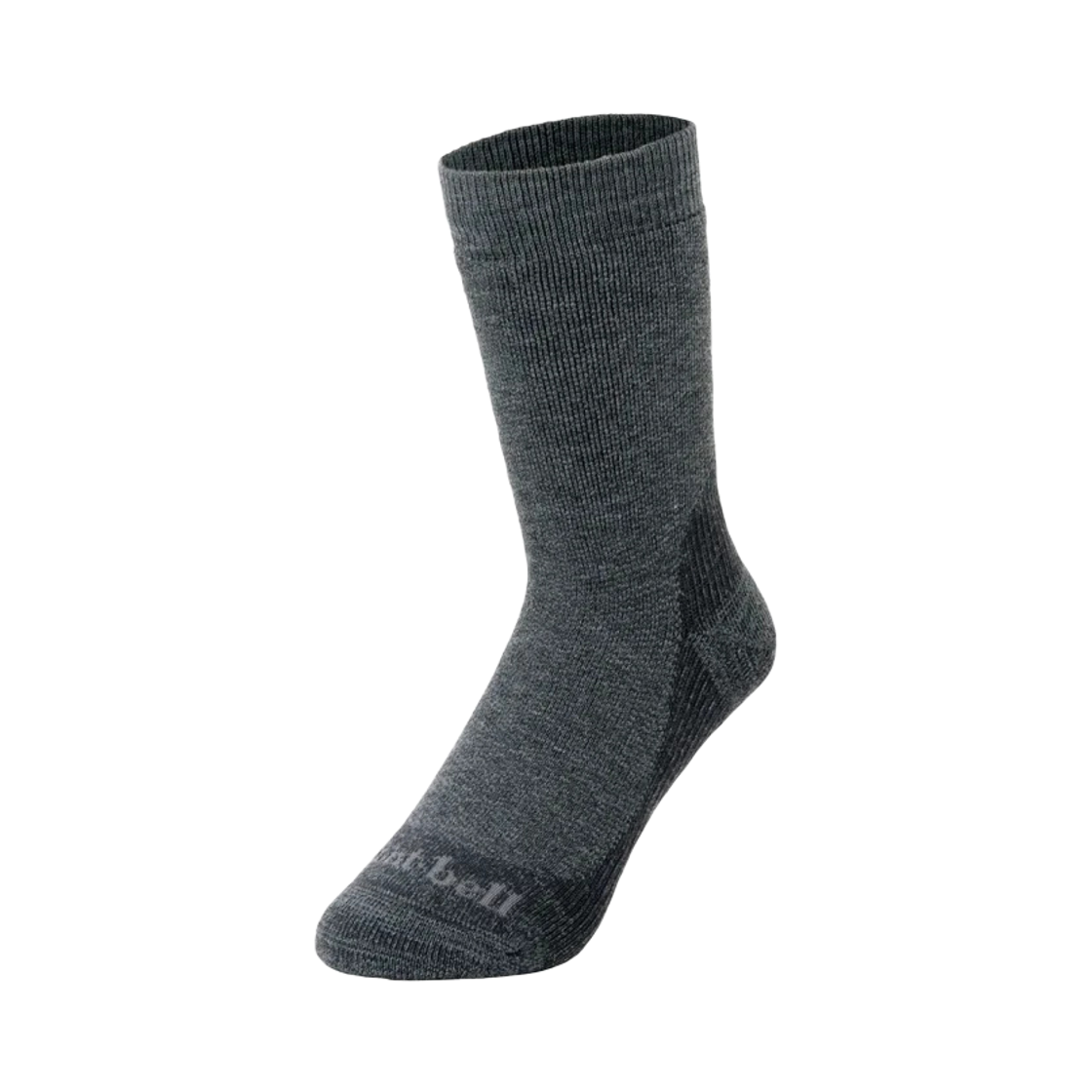 1118421 Montbell Merino Wool Trekking Socks Heather Charcoal