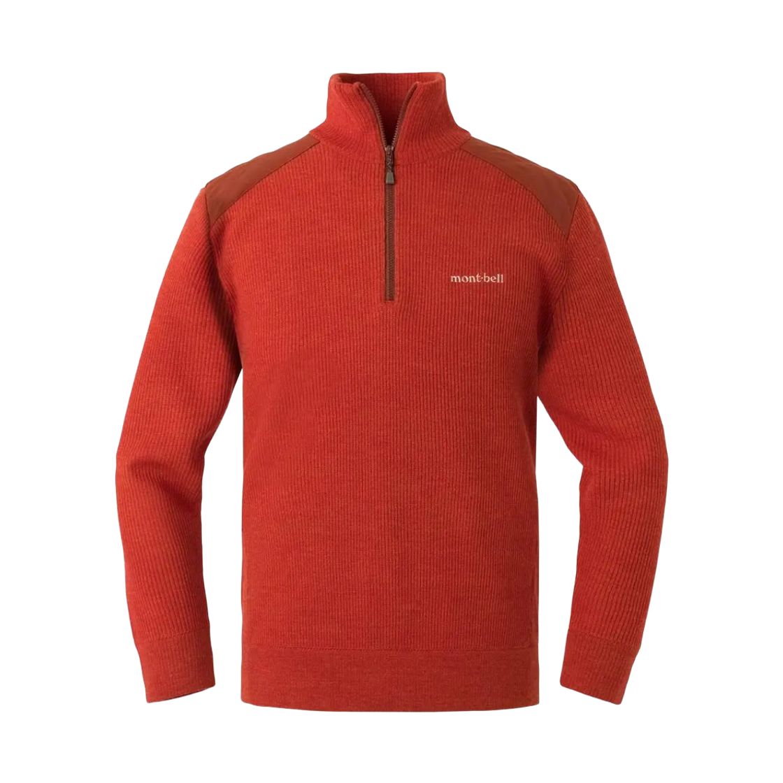 1106761 Montbell Mittellegi Half-Zip Sweater Orange