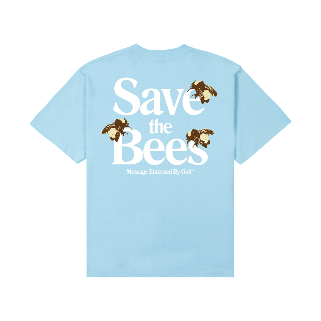 골프왕 세이브 더 비즈 티셔츠 베이비 블루(Golf Wang Save The Bees T-Shirt Baby Blue)