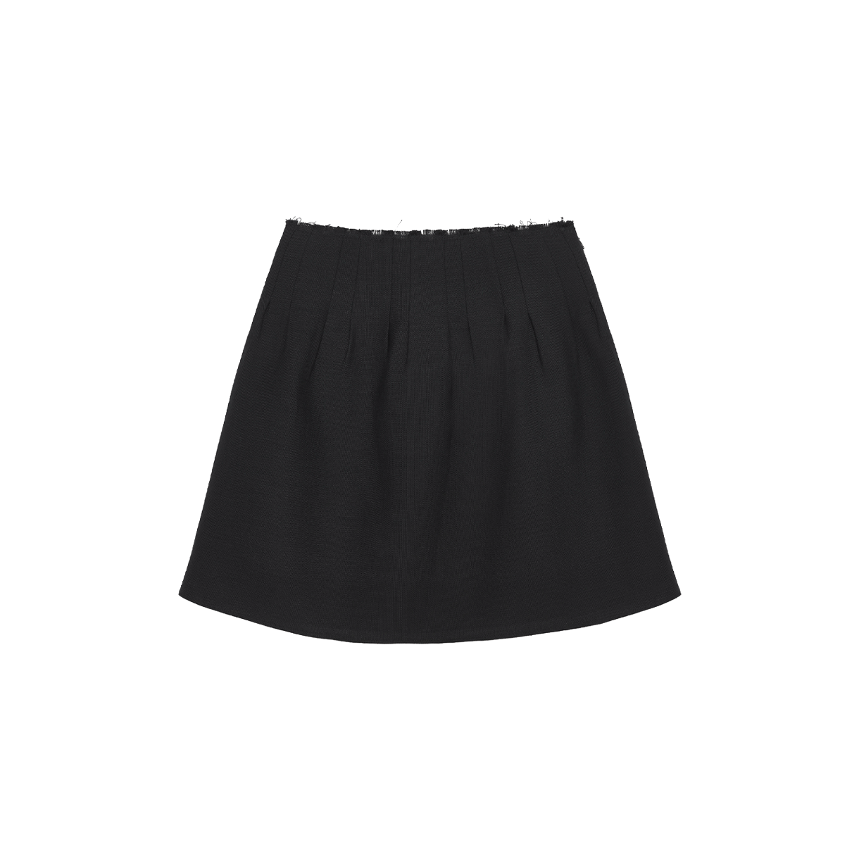 슈슈통 우먼 로우 웨이스트 플리츠 스커트 네이비 블루 - 26SS(Shushu/Tong Women Low Waist Pleated Skirt Navy Blue - 26SS)