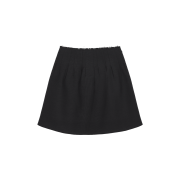Shushu/Tong Women Low Waist Pleated Skirt Navy Blue - 26SS