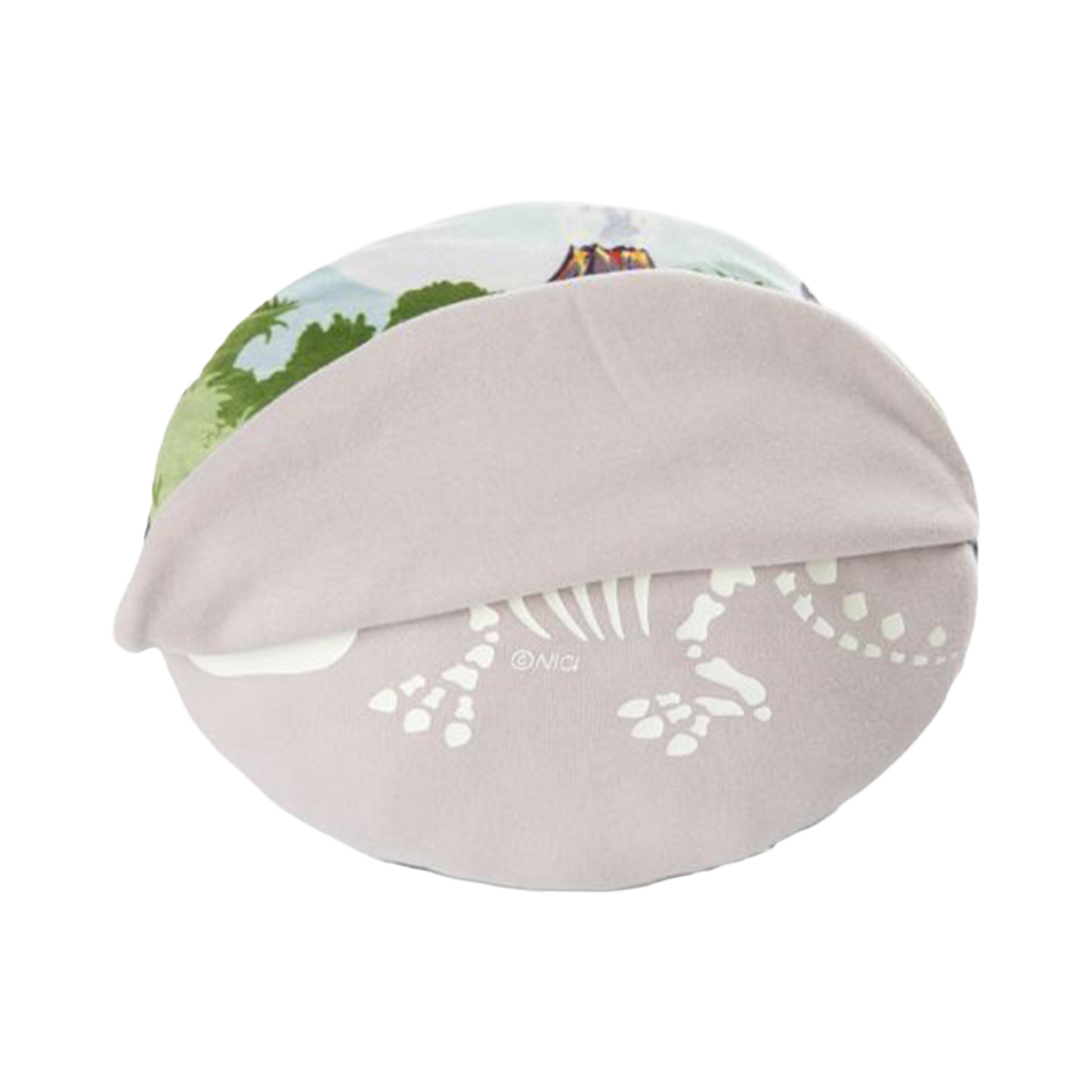 니키 공룡 리버시블 라운드 쿠션 32x26cm([KREAM 단독] NICI Dinosaur Reversible Round Cushion 32x26cm) - 2