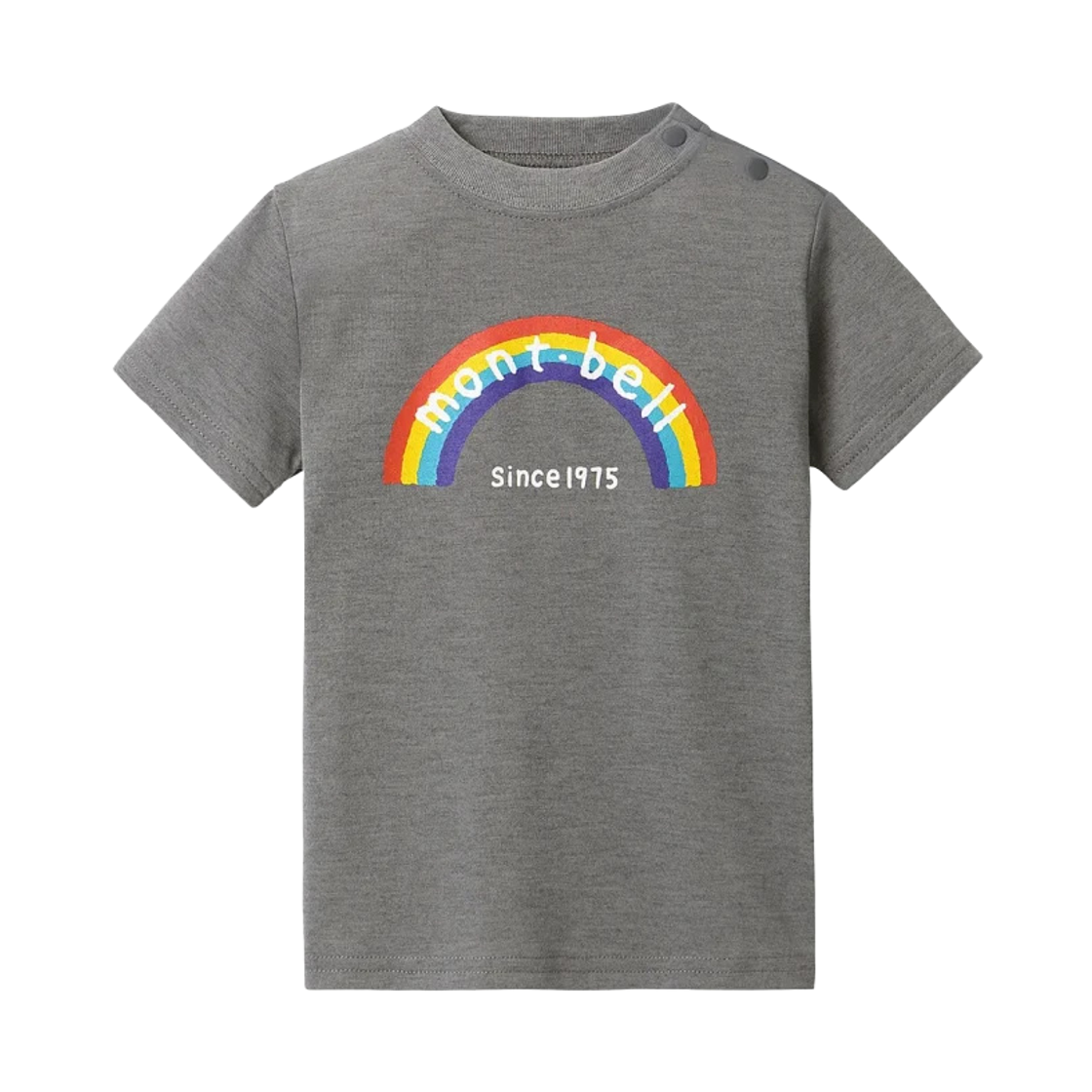1114579 (Baby) Montbell Wickron Niji T-Shirt Gunmetal Heather