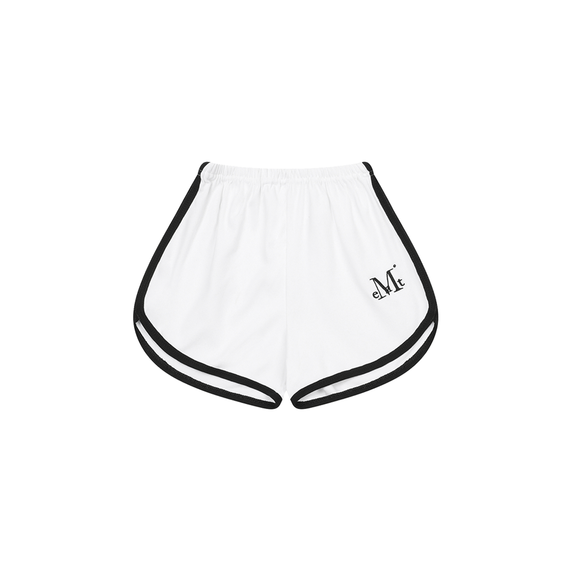 무센트 비에타 돌핀 쇼츠 화이트(MUCENT Vieta Dolpphin Shorts White)