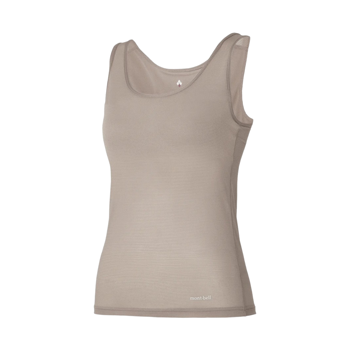 1107758 (W) Montbell Zeo-Line Cool Mesh Tank Top with Bra Tan