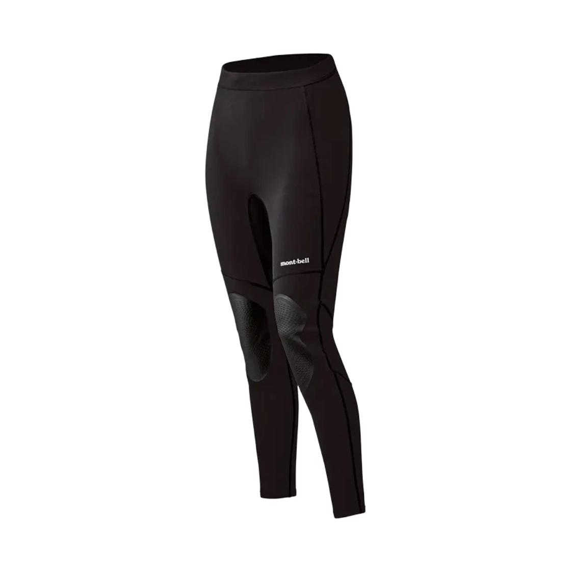 (W) 몽벨 라이트 클라이마프렌 타이츠 블랙((W) Montbell Light Climaprene Tights Black)