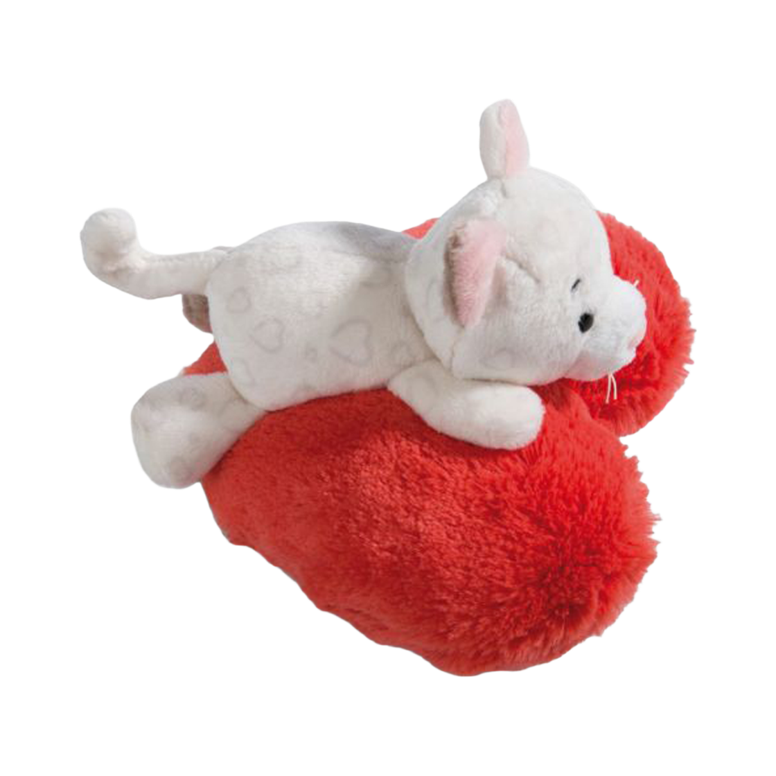 [KREAM 단독] 니키 러블리 고양이 플러피 하트 큐트 인형 13cm([KREAM 단독] NICI Soft toy cat cute 13cm lying on heart GREEN) - 4