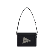 And Wander x Gramicci GR07 Nylon Sacoche Black - 26SS