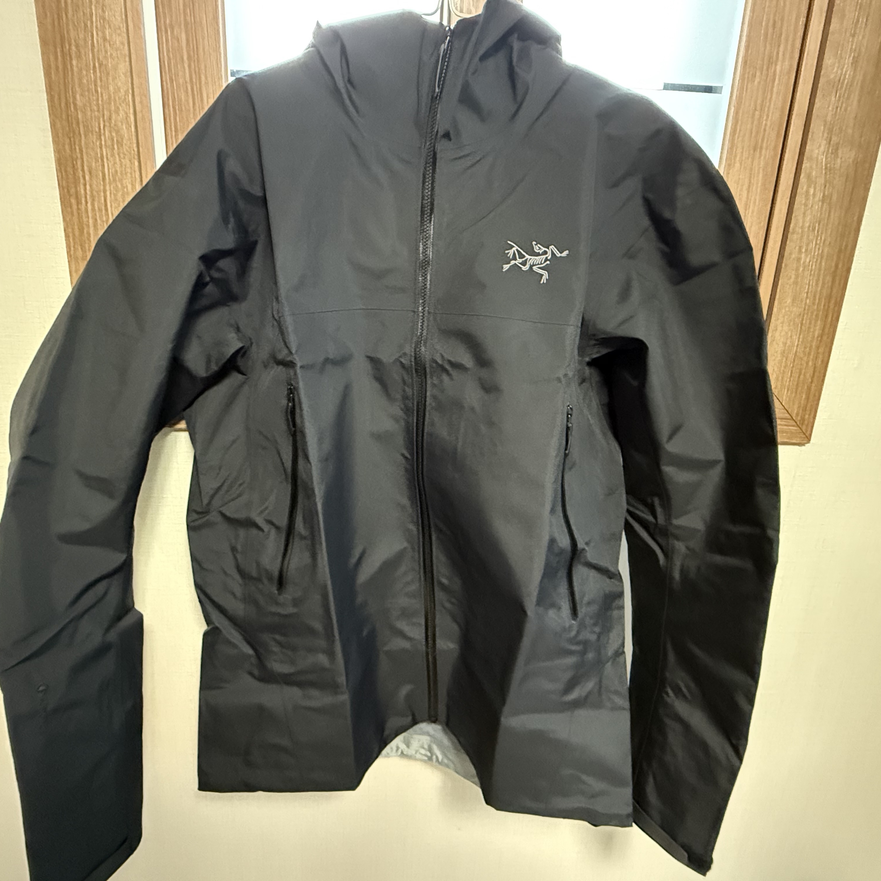 Arc'teryx Beta Jacket Black 착용 스타일 - 1
