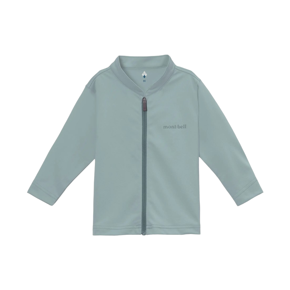 1114944 (Baby) Montbell Wickron UV-Tect Full-Zip Shirt Light Blue