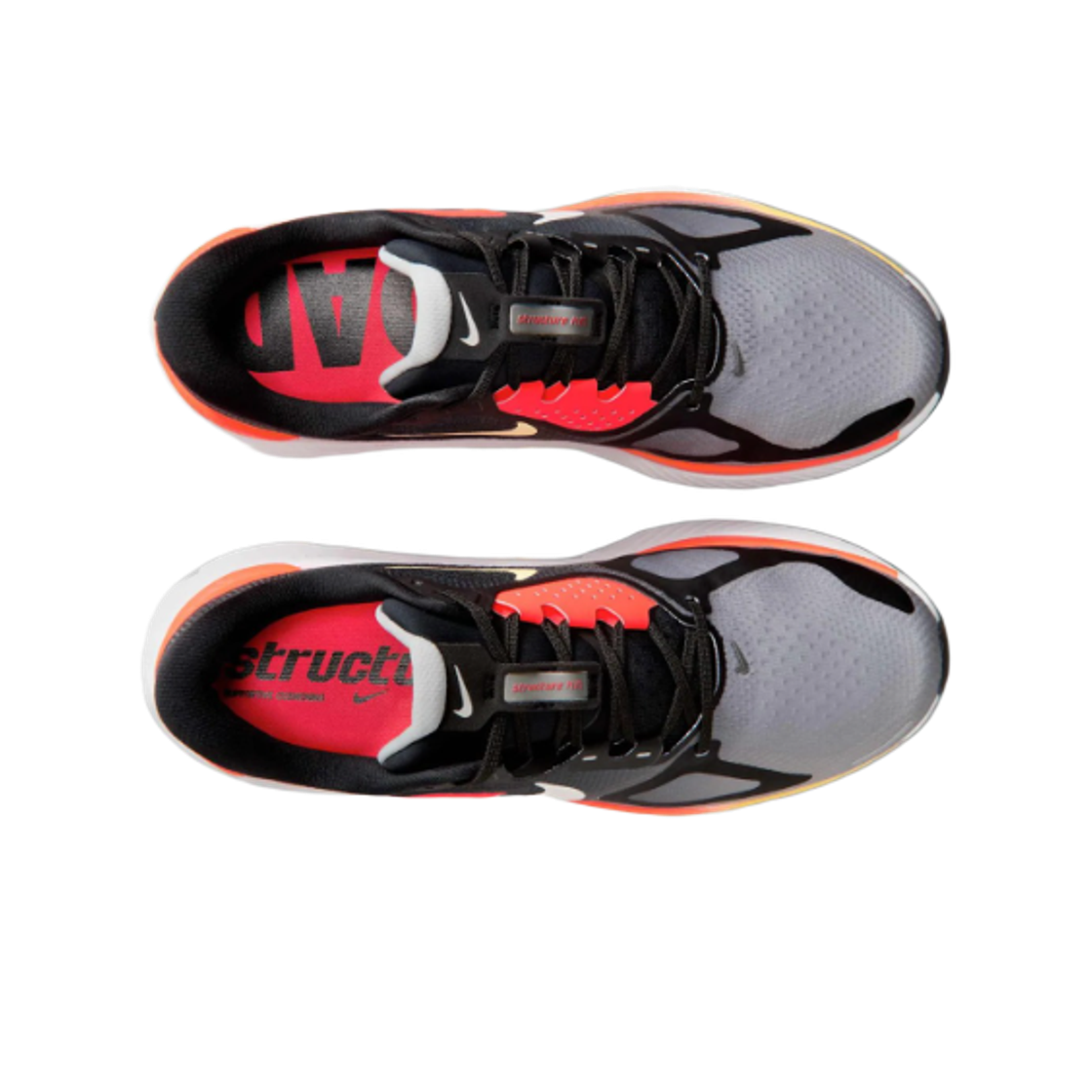 나이키 스트럭처 플러스 블랙 라이트 스모크 그레이(Nike Structure Plus Black Light Smoke Grey) - 2