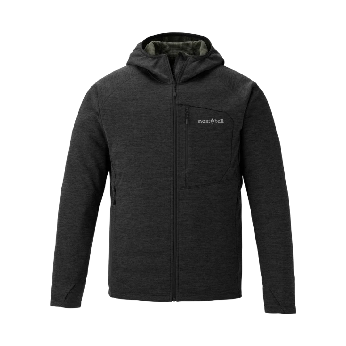 2306211 Montbell Climagrid Hooded Jacket Black