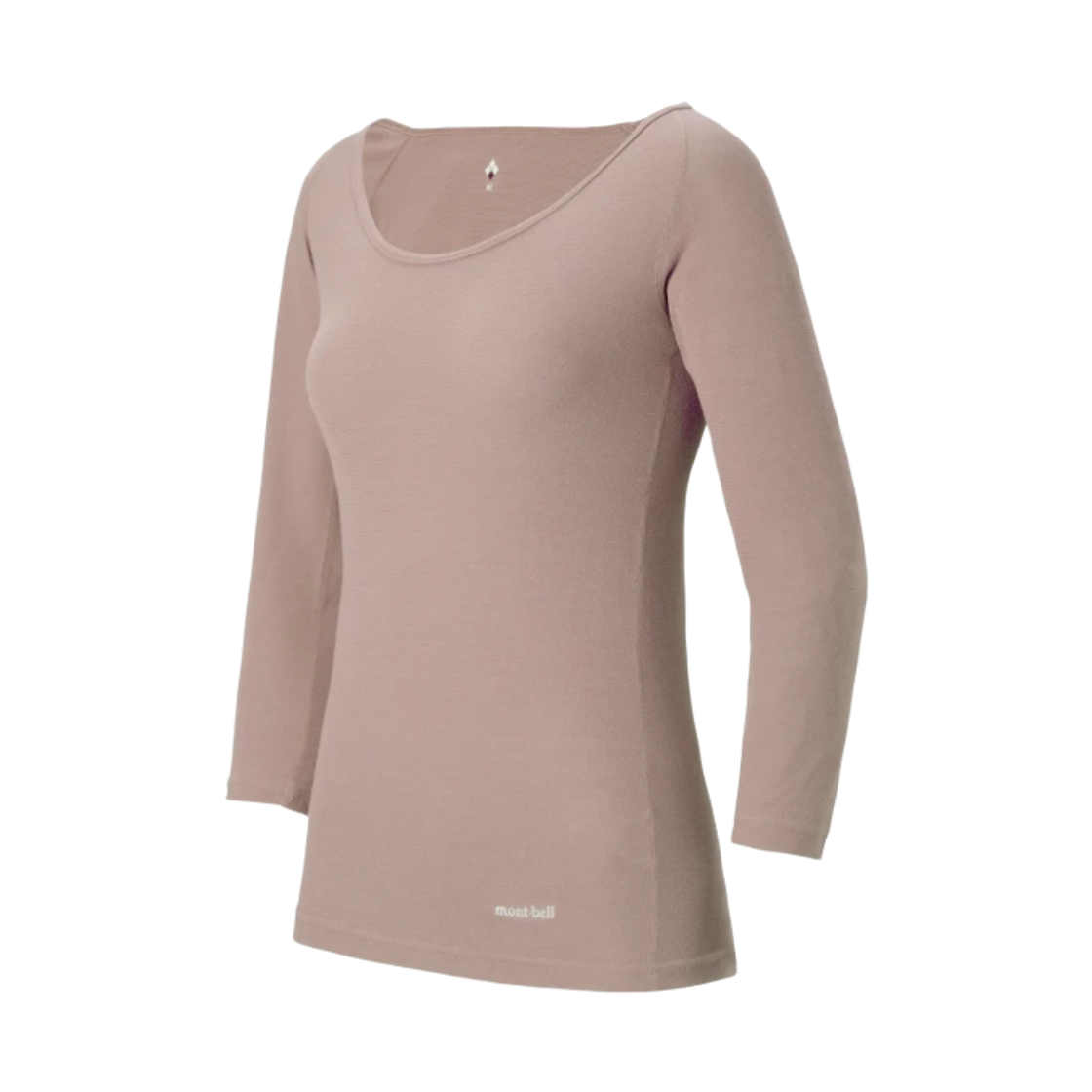 1107825 (W) Montbell Zeo-Line Light Weight U-Neck Shirt Tan