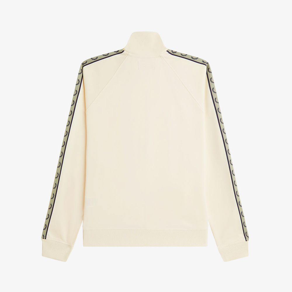 프레드페리 컨트라스트 테잎 트랙 재킷 에크루 네이비 시그래스(Fred Perry Contrast Tape Track Jacket Ecru Navy Seagrass) - 6