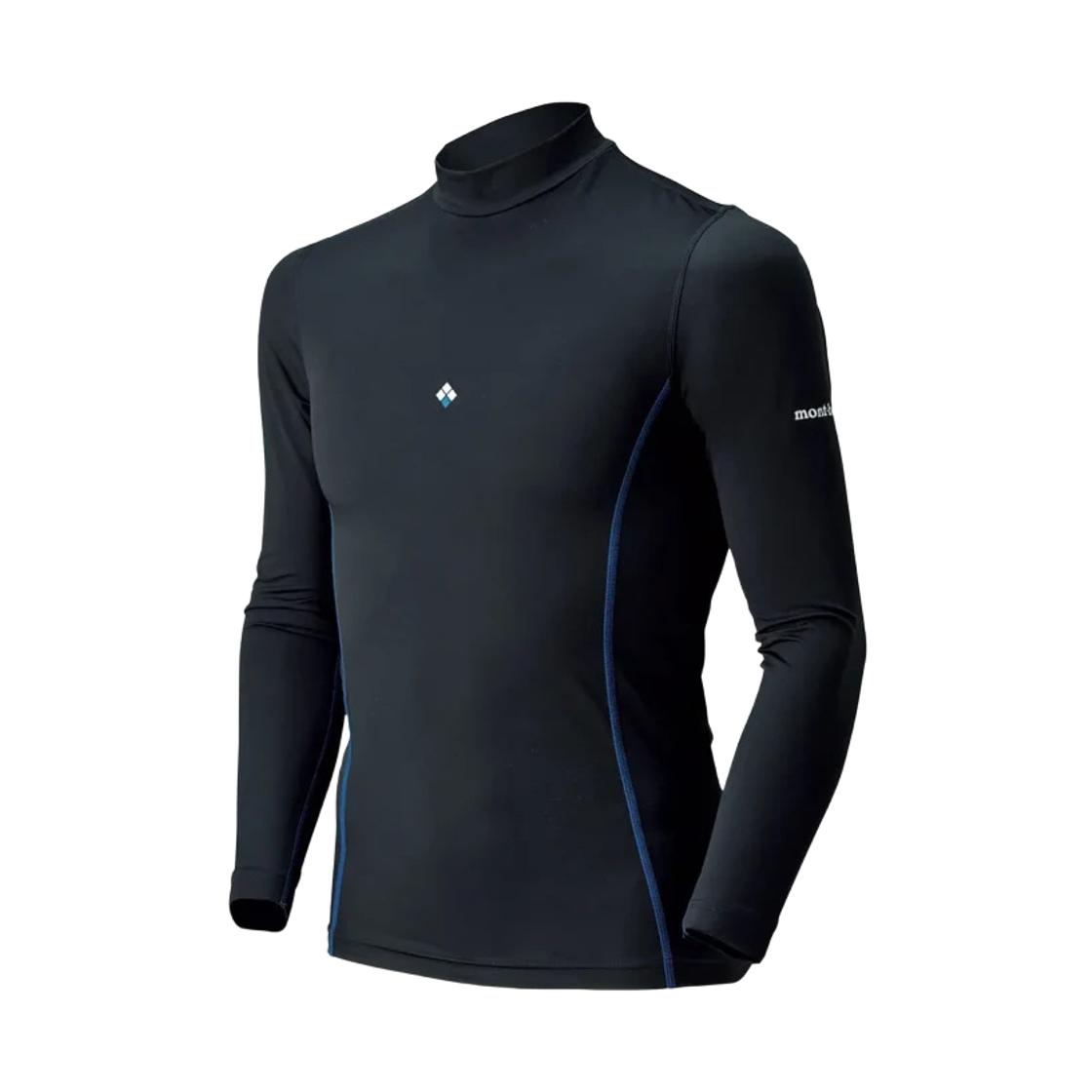 1127341 Montbell Aqua Body Long Sleeve Shirt Black