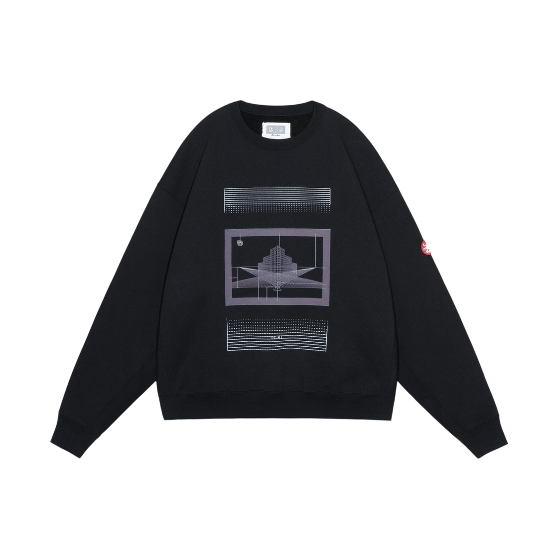 - Cav Empt AS Cdisc2_1 Crew Neck Black - 26SS