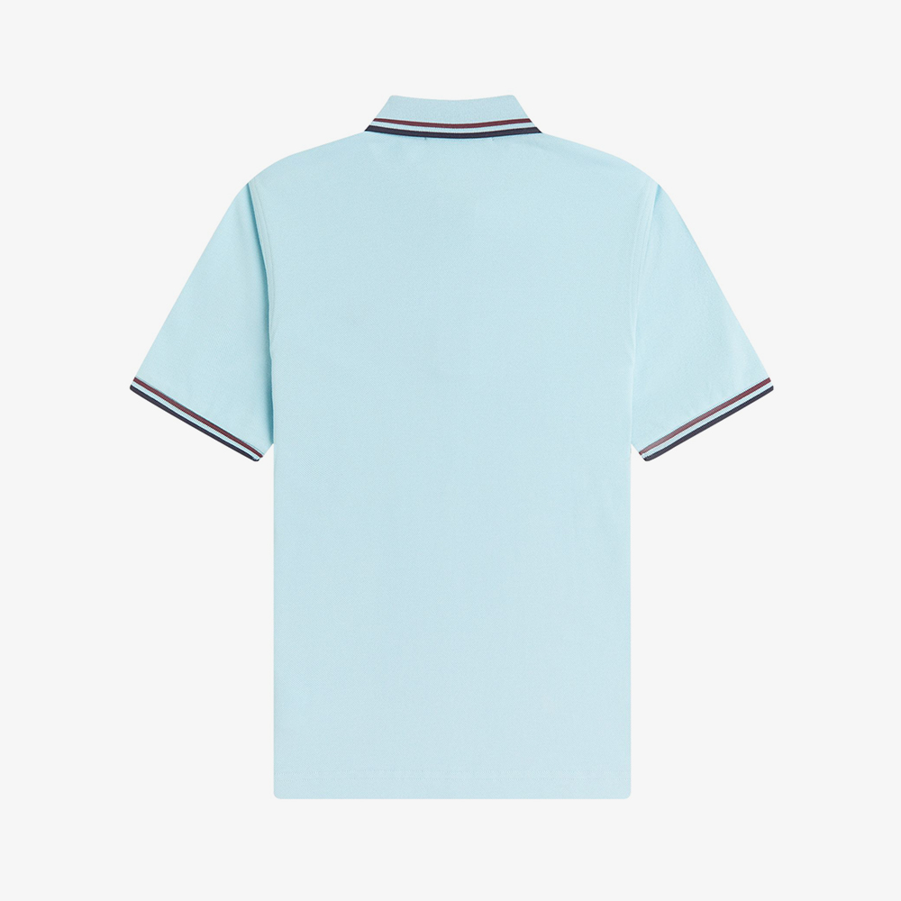 프레드페리 우먼즈 트윈 팁 프레드페리 셔츠 볼보이블루 옥스블러드 네이비(Fred Perry Twin Tipped Fred Perry Shirt Ball Boy Blue Oxblood Navy) - 5