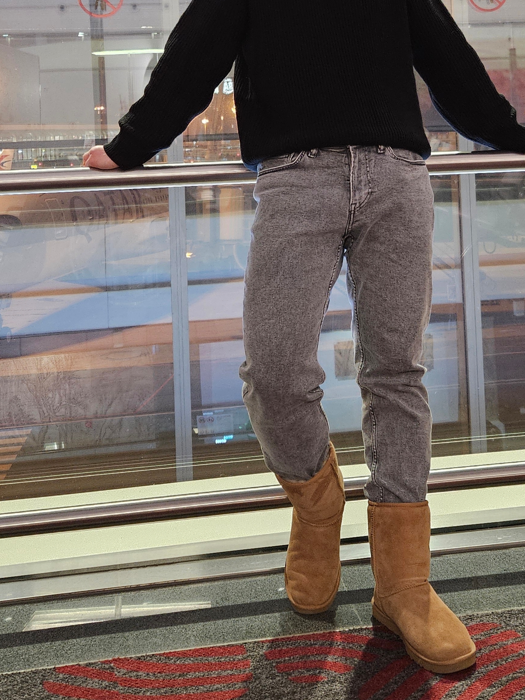 (W) UGG Classic Short II Boots Chestnut, UGG Classic Short Boots Chestnut 착용 스타일 - 2