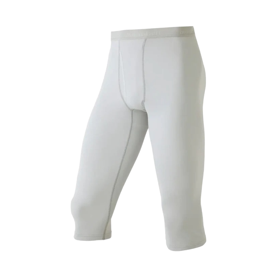 몽벨 지오라인 미들 웨이트 니 렝스 타이츠 라이트 그레이(Montbell Zeo-Line Middle Weight Knee-Length Tights Light Gray) - 1