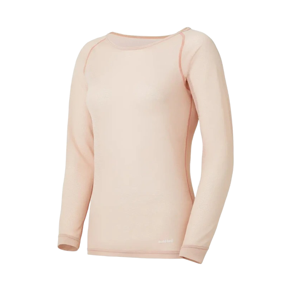 1107751 (W) Montbell Zeo-Line Cool Mesh Round Neck Shirt Coral Pink