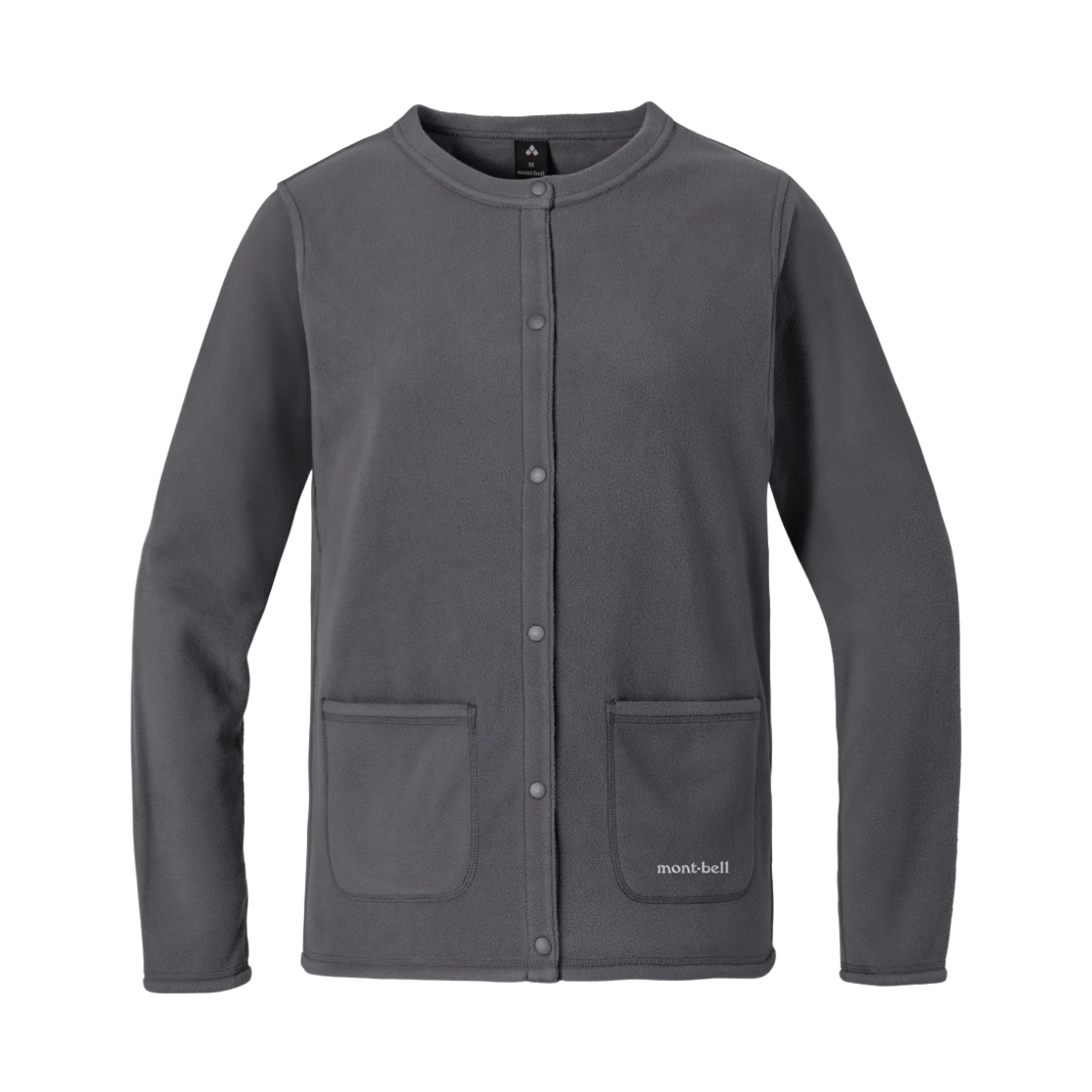 2304668 (W) Montbell Chameece Cardigan Dark Gray
