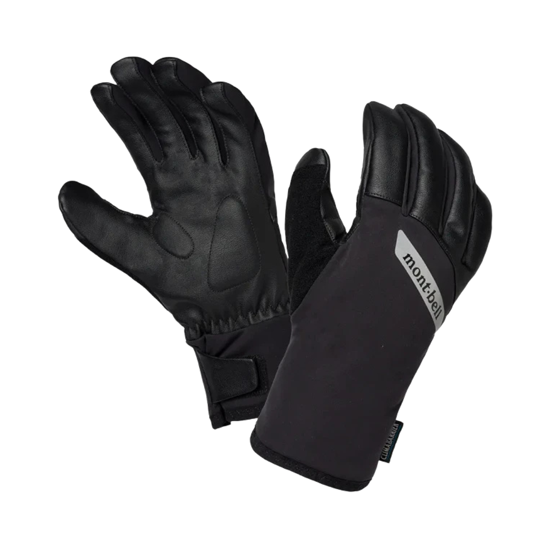 1130681 Montbell Winter Insulated Cycling Gloves Black