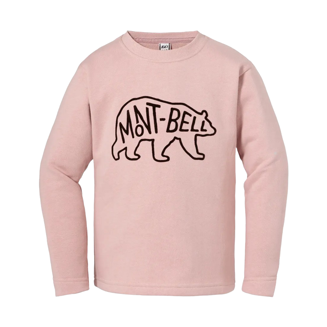 2104783 (Kids) Montbell Cotton Lite Sweatshirt Pink