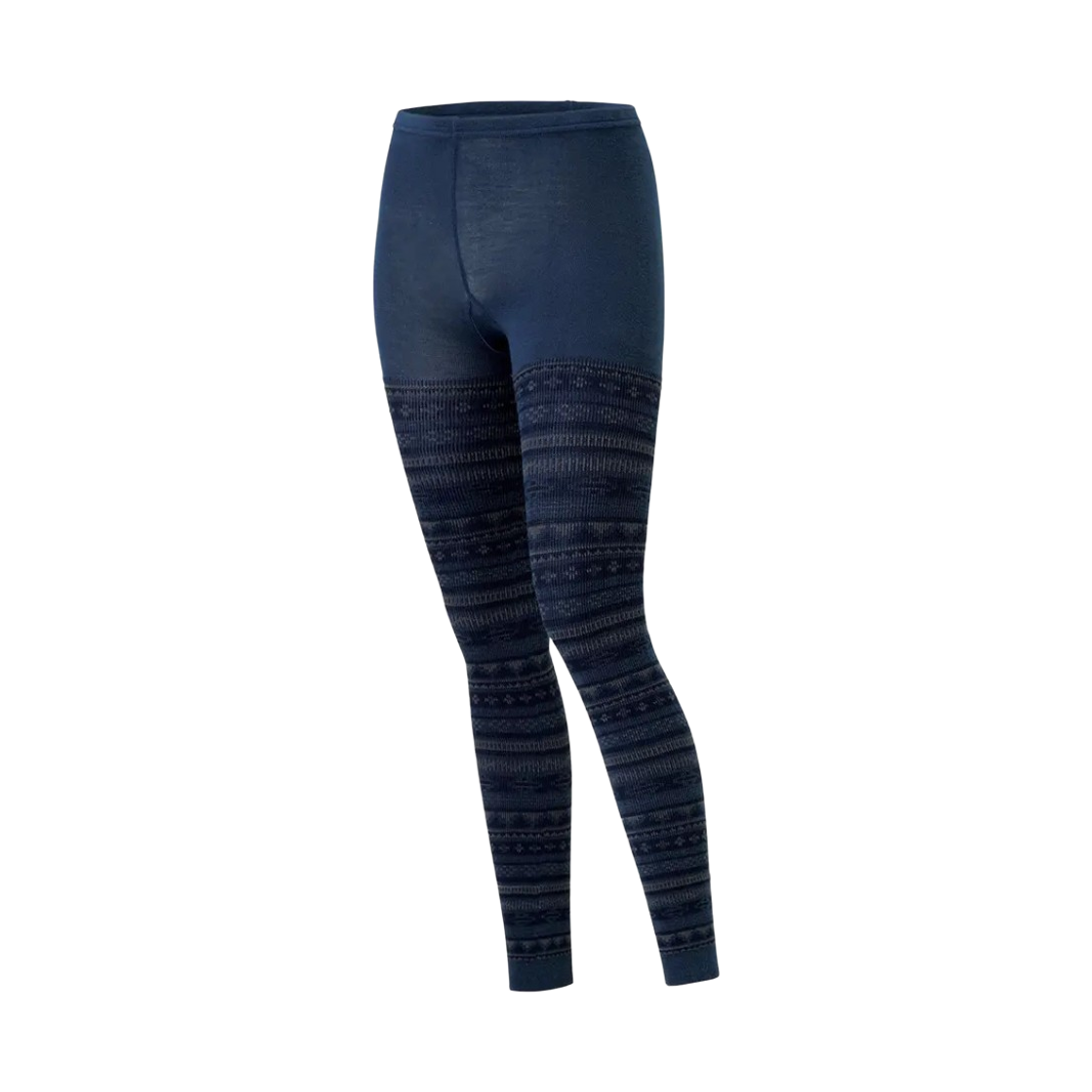 1107294 (W) Montbell Jacquard Tights Navy