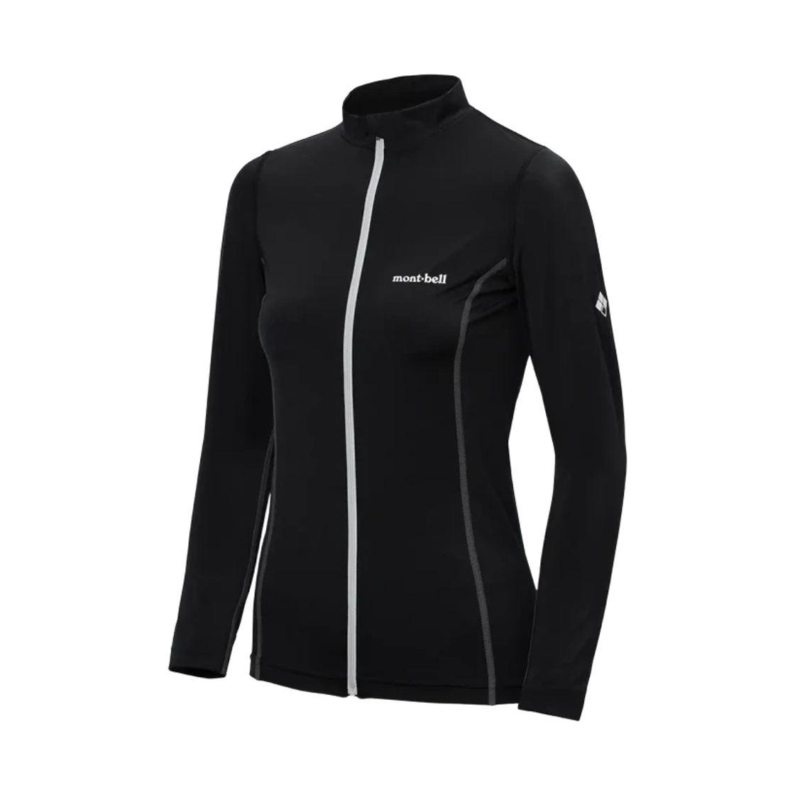 1127594 (W) Montbell Aqua Body Full-Zip Shirt Black
