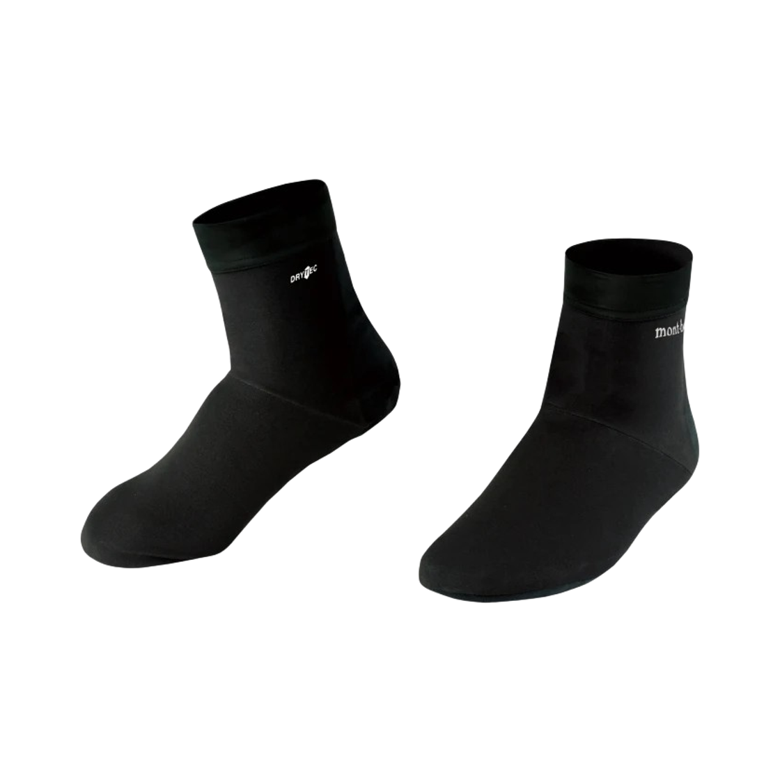 1118969 Montbell Dry-Tec Storm Socks Black