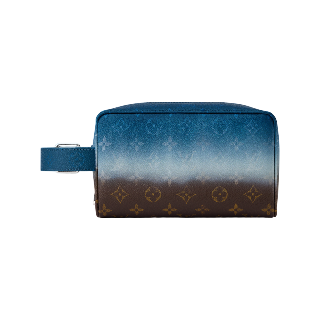 M28228 Louis Vuitton Locker Dopp Kit Blue Monogram Pigment