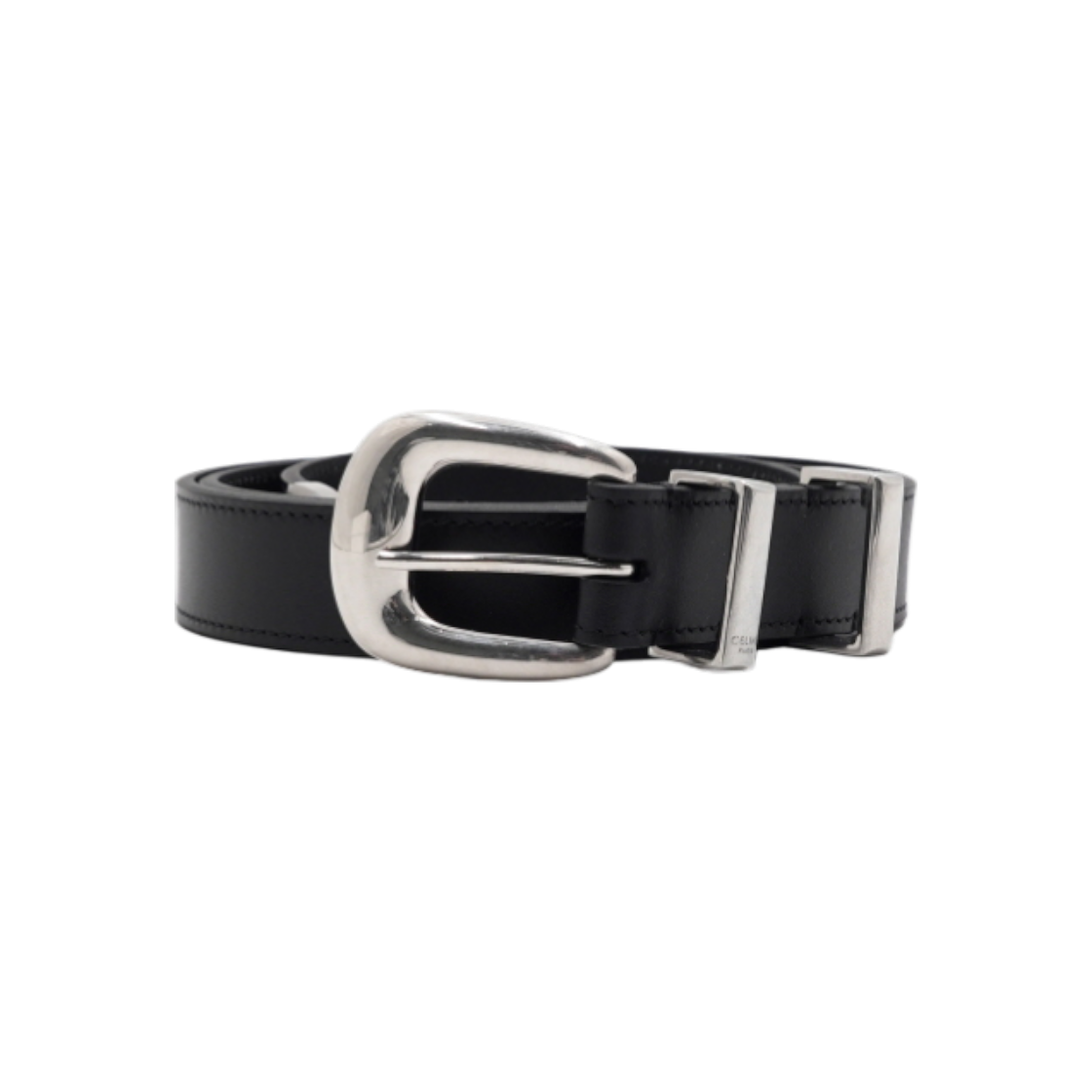 IT794B9DAIPT Celine Vintage Calfskin Medium 25MM Western Men's Belt