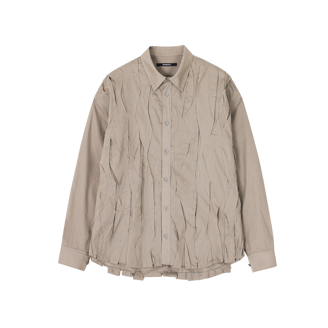 SI2SH713AG SONGZIO COLLECTION Fragment Shirt Ash Grey