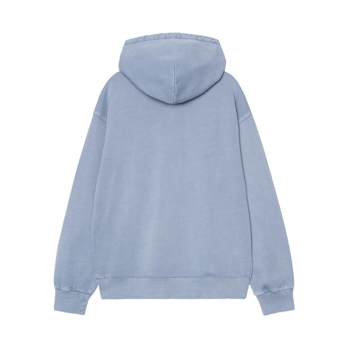 칼하트 WIP 후드 넬슨 스웨트셔츠 젠틀 블루 가먼트 다이드(Carhartt WIP Hooded Nelson Sweatshirt Gentle Blue Garment Dyed) - 2