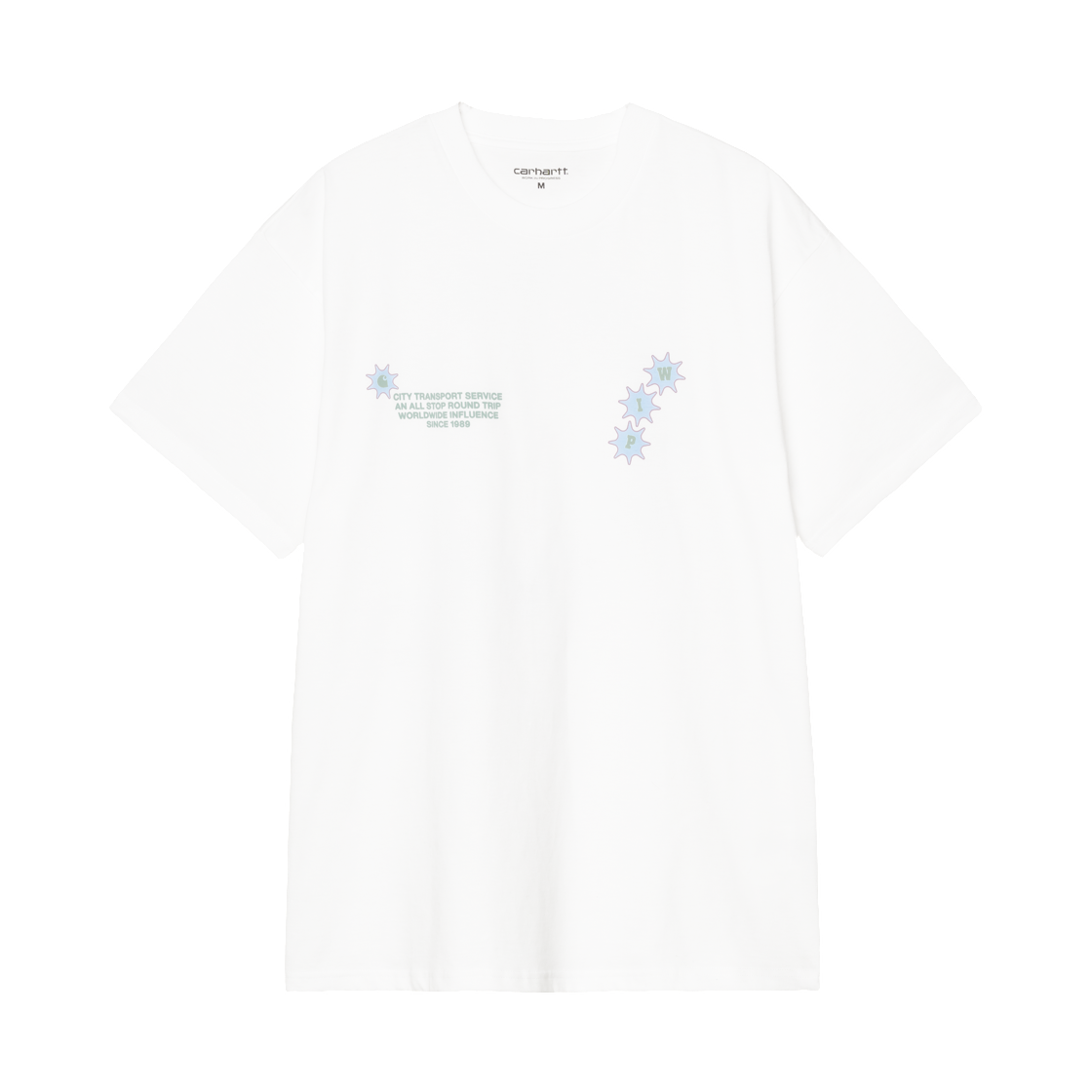 I036233-02-XX Carhartt WIP S/S C Trip T-Shirt White