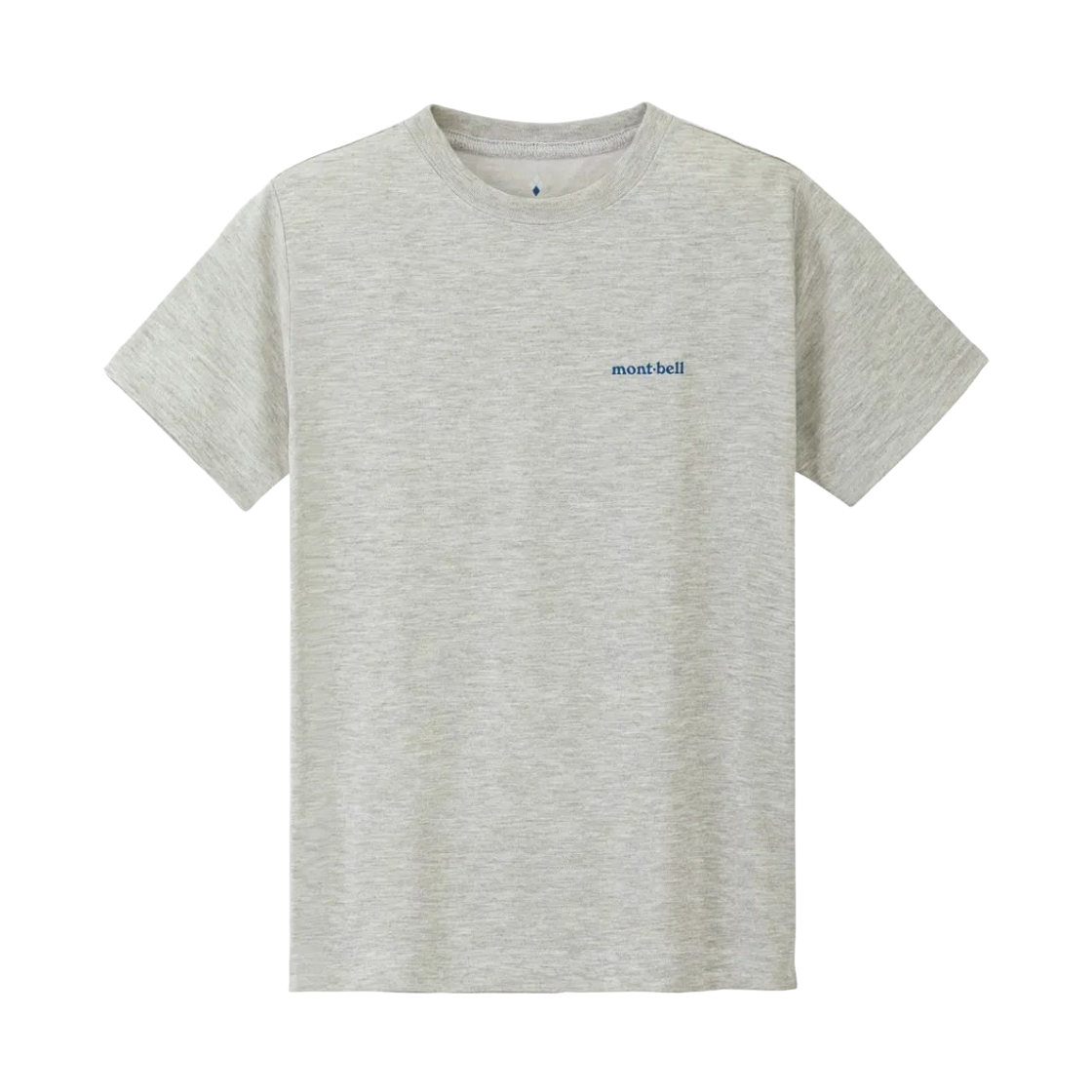 1114521 (Kids) Montbell Wickron T-Shirt Heather Charcoal