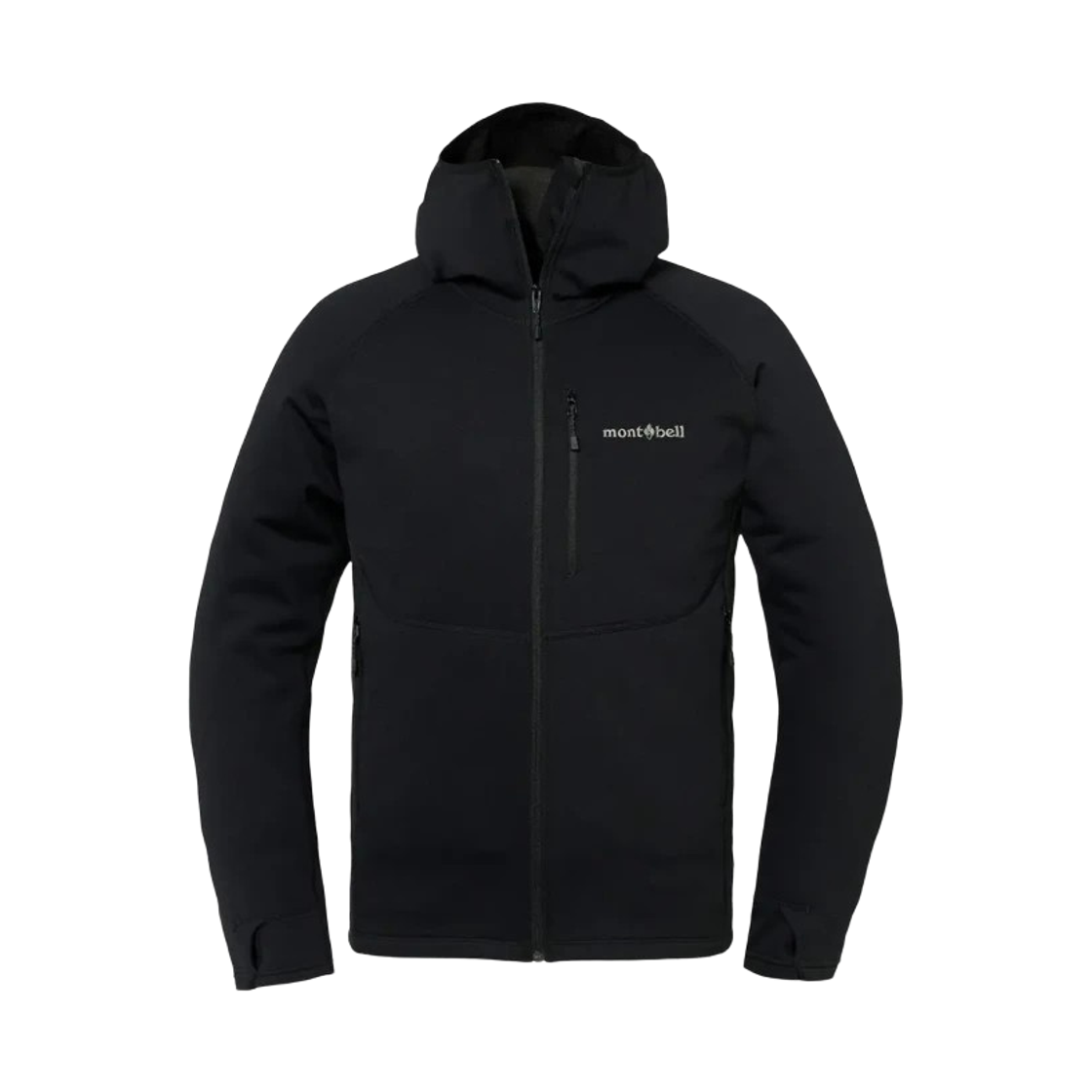 2306200 Montbell Trail Action Hooded Jacket Black