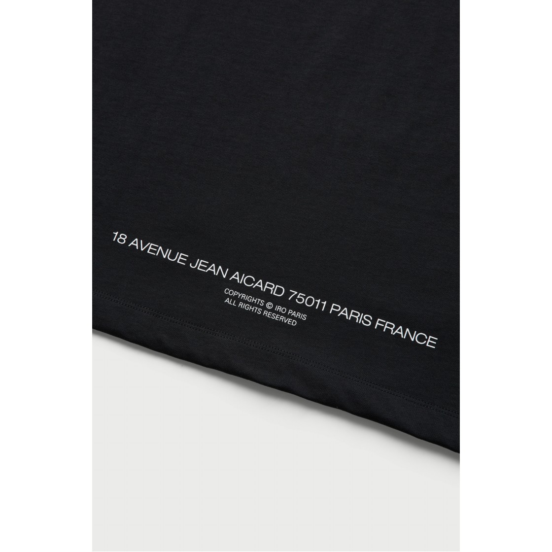 이로 세이블 피그먼트 로고 티셔츠 블랙(IRO Sable Pigment Logo T-Shirt Black) - 6