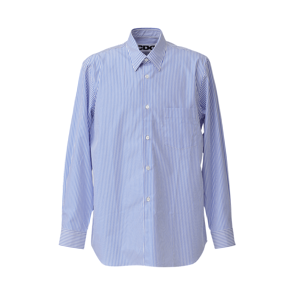 CDG 클래식 셔츠 블루 스트라이프 블루(CDG Classic Shirt Blue Stripe Blue) - 1