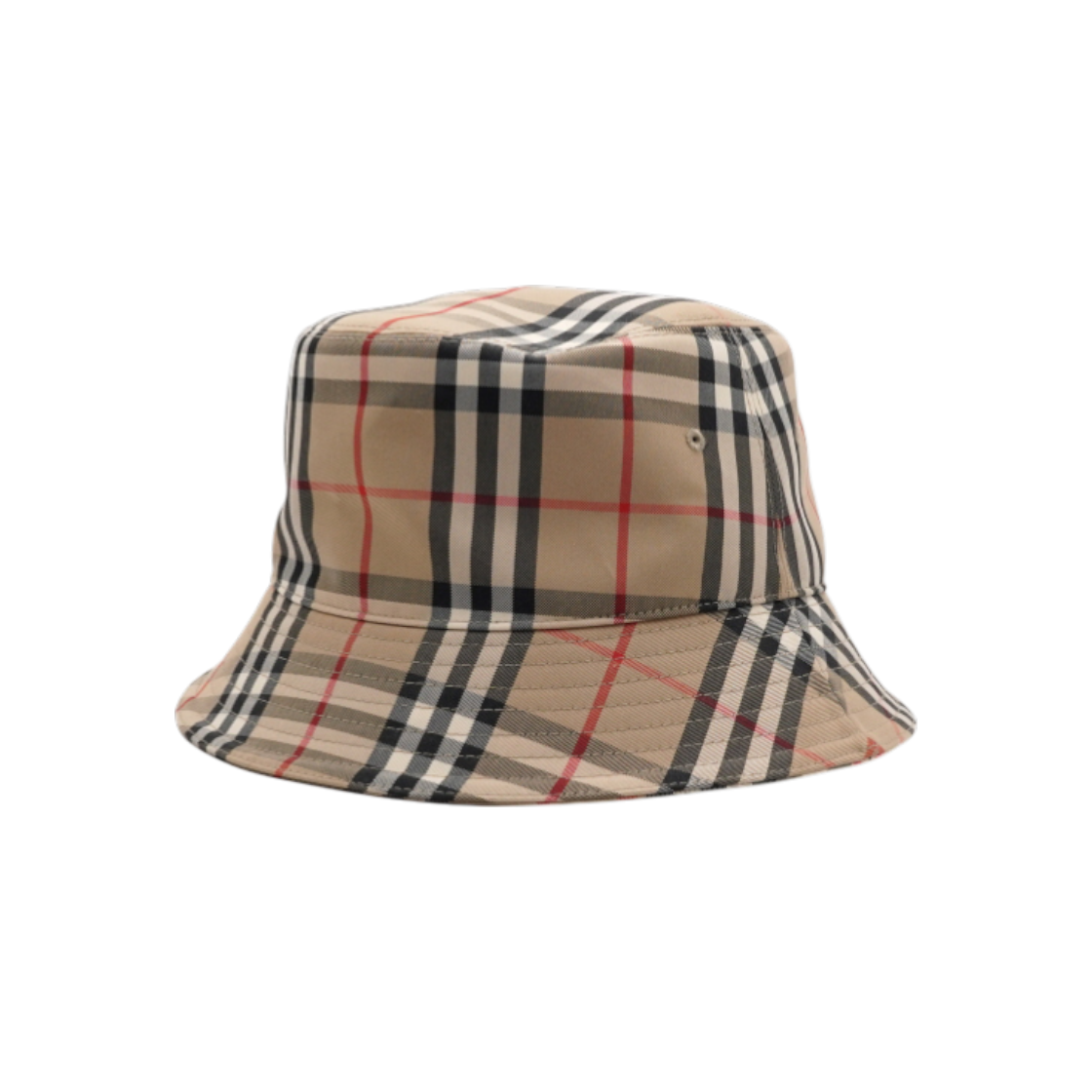 ITD7TVPLQSLP Burberry Vintage Check Technical Cotton Bucket Hat