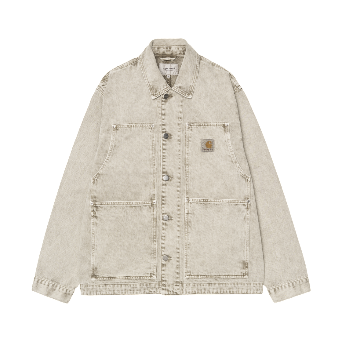 I036496-2ZX-5F Carhartt WIP OG Double Front Jacket Opuntia Chalk Wash