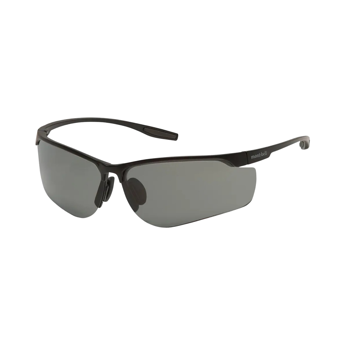 1109221 Montbell Trail Sunglasses Wide Lens PL Matt Black