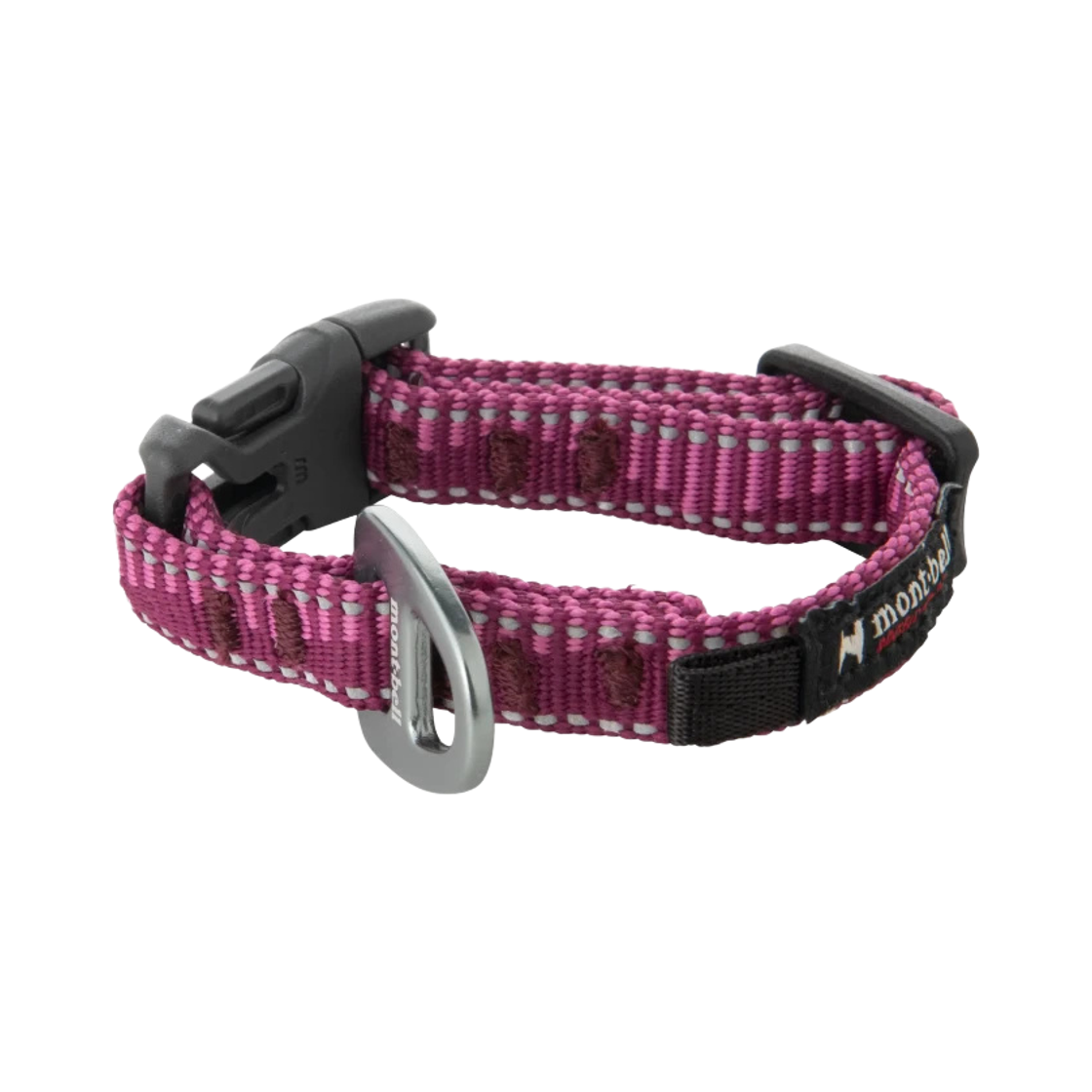 1134293 Montbell Dog Collar XS Wine Red